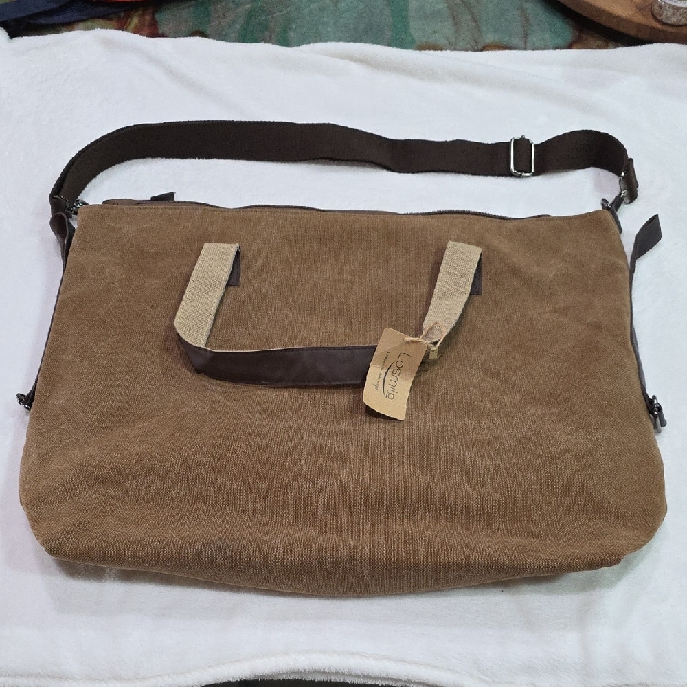 👜 Losmile Brown Crossbody Messenger Bag 👜
